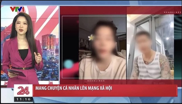 Bị bế lên phường chưa lâu vì loạn ngôn trên livestream, Nam Em tiếp tục bị đưa lên VTV: “Phanh phui việc kiếm tiền từ MXH”