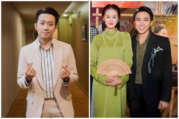 Trước khi cưới, Anh Đức từng được tôi ‘rao bán’ khắp cái showbiz không hiểu sao vẫn ế. Trấn Thành nói: Cuối cùng cũng có người hốt dùm là tôi yên tâm rồi