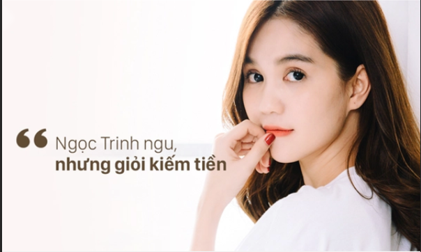 Ngọc Trinh thẳng thắn đáp trả  netizen khi bị nói ‘được mỗi cái mặt’: “Tôi ngu, nhưng giỏi kiếm tiền”