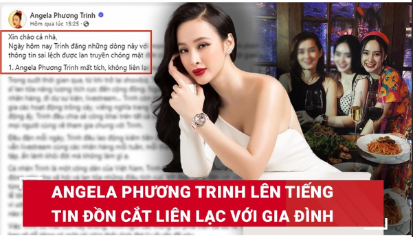 Angela Phương Trinh thừa nhận: ‘Đã mâu thuẫn với mẹ suốt 2 năm qua nên ghét không muốn gặp. Bà ta đang ‘cố tình bịa đặt’ mọi chuyện để bôi nhọ thầy Chân Quang, nên mọi người đừng tin’